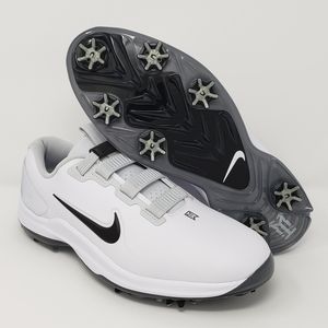 New Nike Tiger Woods White Fastfit Golf Shoe Cleat